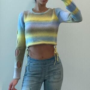 Multicolor Gradient Sweater